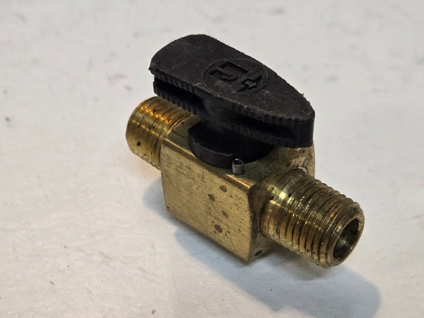 5 Quantity of Quarter Turn Plug Valves 1/4"x1/4" MPT for Parker PV607-4 (5 Qty)