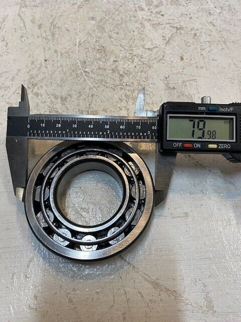 RHP Bearing NU208EEJ | NU208EEJCN 39mm Bore 80mm OD 18mm Thick