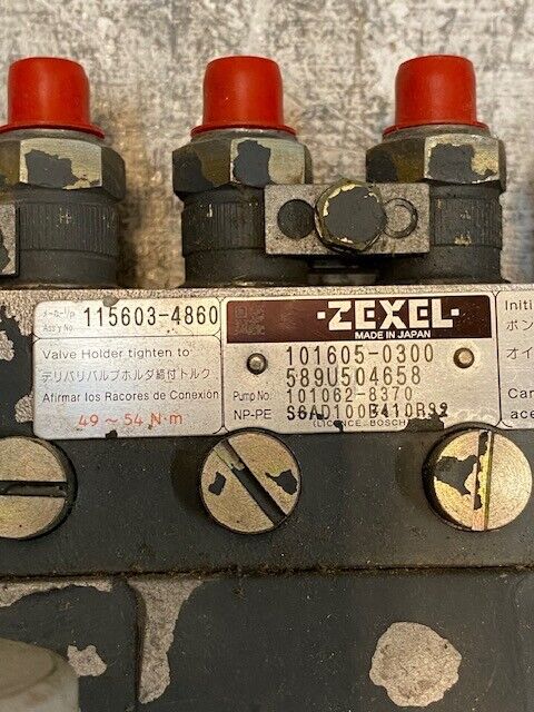 ZEXEL Fuel Injection Pump 101605-0300 | 589U504658 | 101062-8370 | 115603-4860