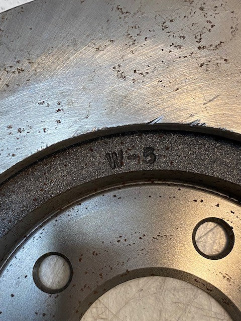 Brake Disc Rotor 3359B W-5 Min Thk 22.4 MW 42843R 63909 | 11" OD 5x115mm