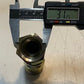 3 Quantity of A-16 Steel Hydraulic Hose Fittings 4-1/4" H 38mm Hex (3 Quantity)