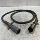 6ft Abs Straight Green Electrical Cable Assembly