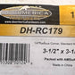 3 Quantity DoorMerica Hardware 3-1/2" x 3-1/2" Standard Door Hinge DH-RC179