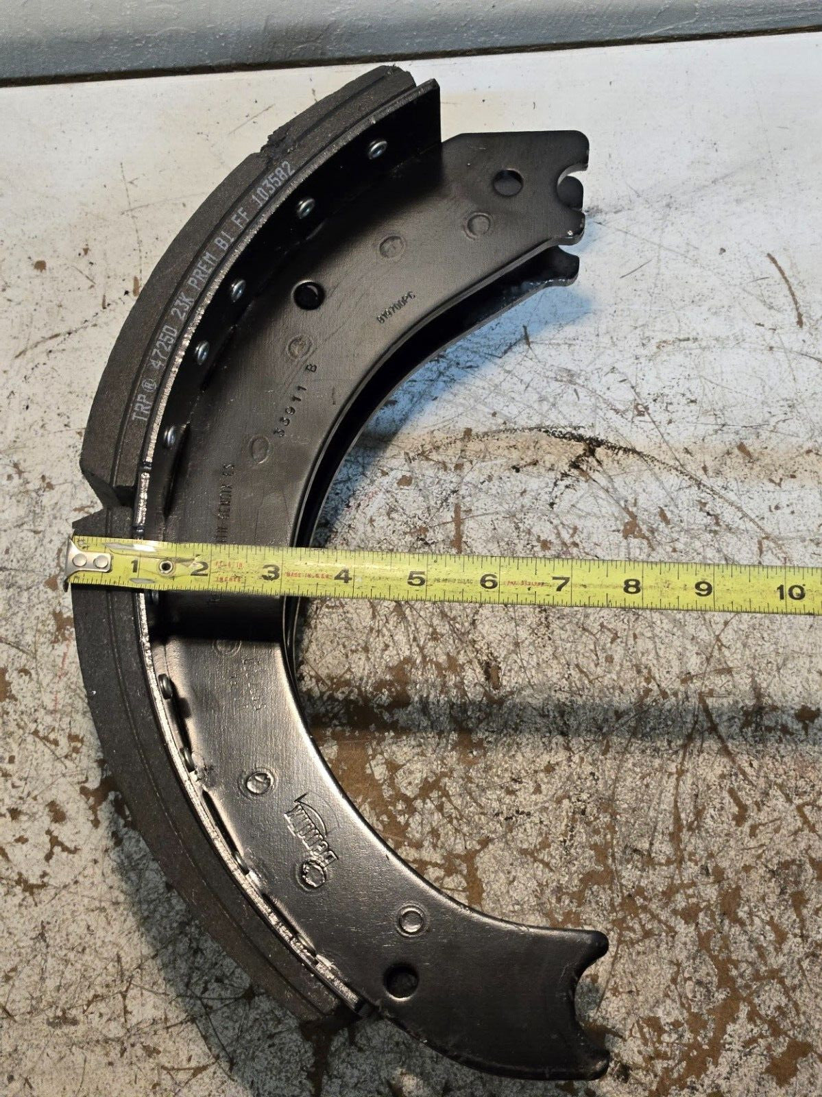 TRP Brake Shoe 4725D 23K PREM B1 FF 103582 | 2148561 for Bendix 819706 | 33911 B