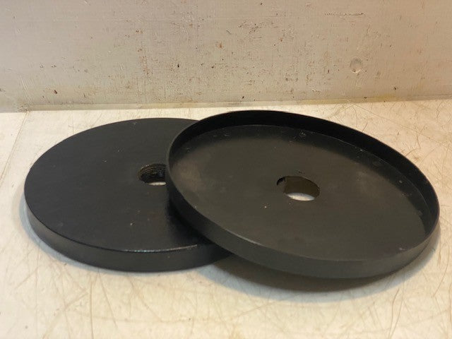 20lb Body-Solid Cast Iron Standard Weight Plate with Lid 11-1/2" Dia.