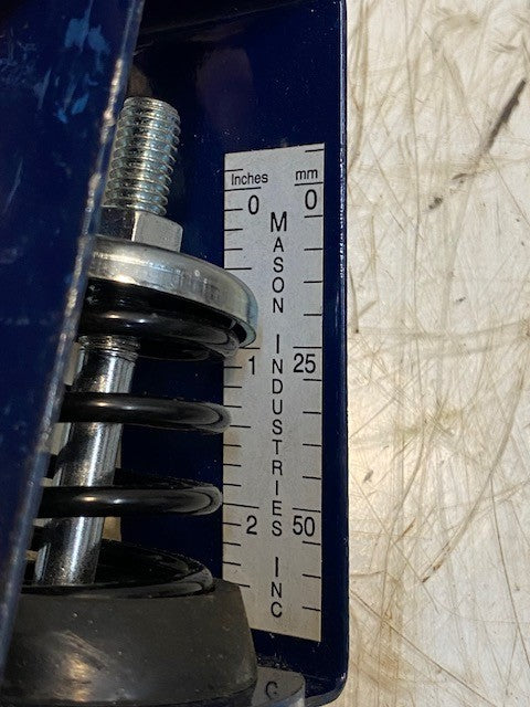Mason Industries Isolation Hanger Mount Vibration Isolator Spring 5-1/2" Long