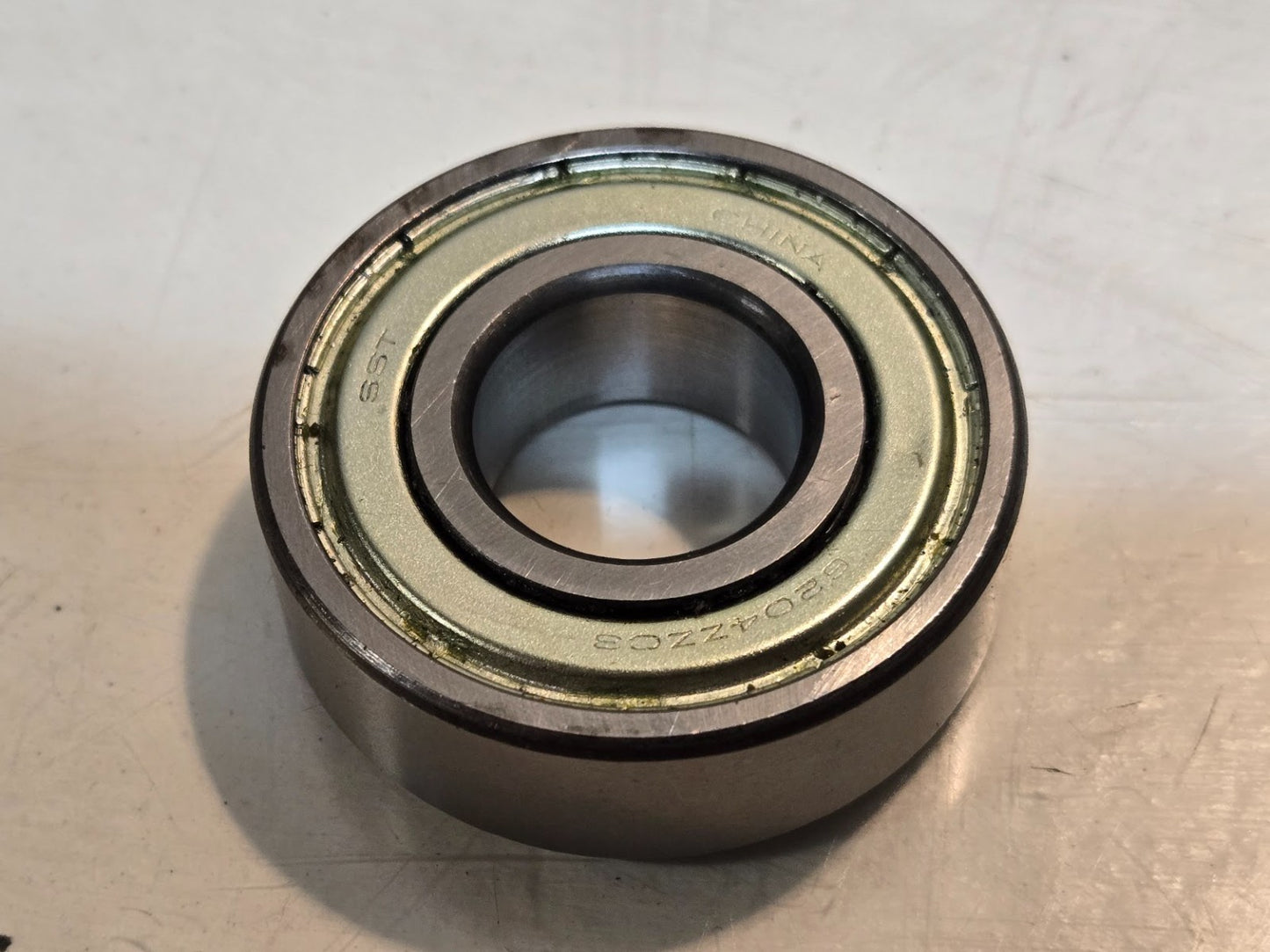 2 Quantity of SST Ball Bearings Metal Shielded 6204ZZC3 | 47 mm OD (2 Qty)