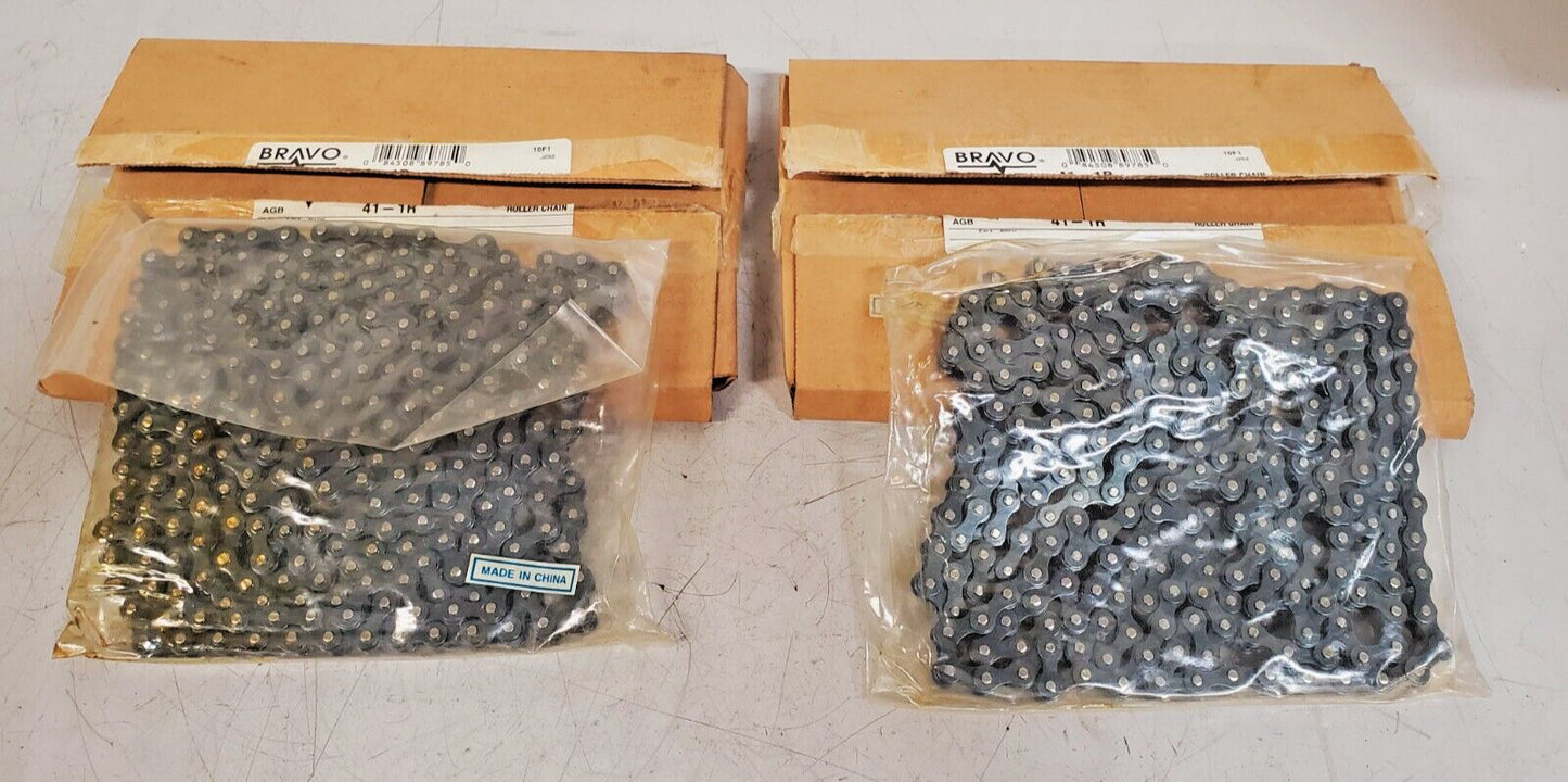 2 Quantity of Bravo Standard Roller Chains AGB 41-1R | 10F1 | J252 (2 Qty)