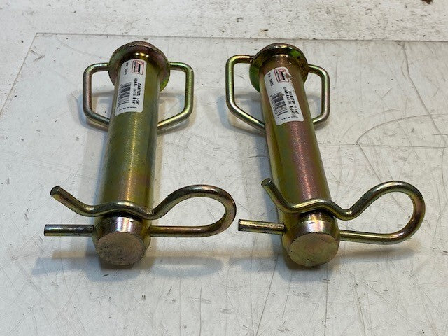 2 Qty of Double HH 25673 Zinc Plated Hitch Pins 1-1/4" Dia. 6-1/4" Long (2 Qty)