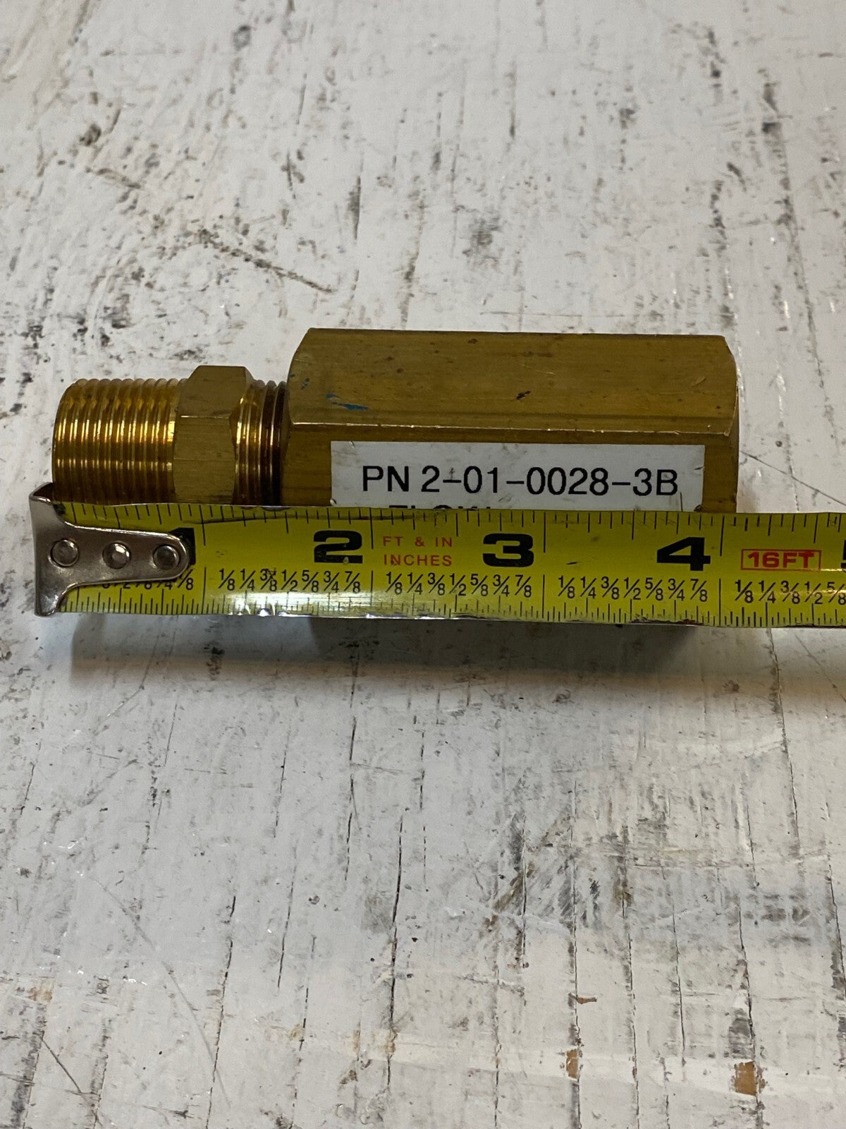 PN 2-01-0028-3B Relief Valve