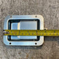 Heavy Duty Rectangle Paddle Door Latch 4-3/4" Long 3-5/8" Wide 1-1/2" Thick