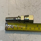 13 Quantity of Pneumatic A8 Tube to Hose Straight Hex Adapters 2-1/2" L 22mm OD