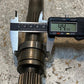 Shaft 10" Long 32mm 14-Spline 25mm End 44mm OD