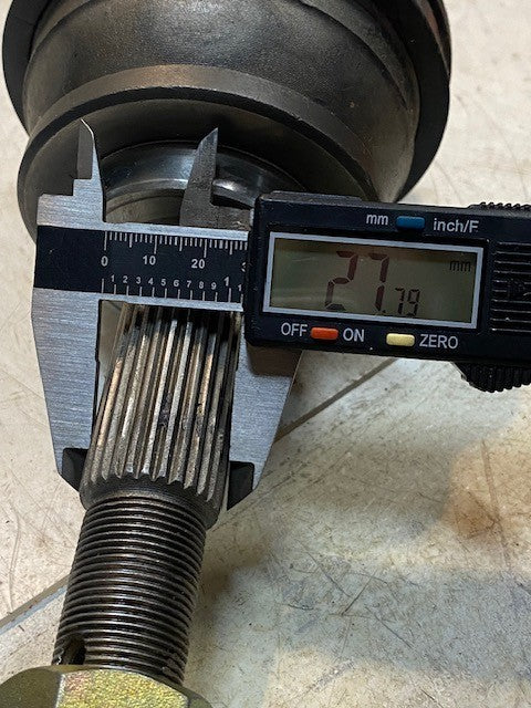 CV Axle Shaft Reman 55-0343 | 24131 | 27-Spline 38" Long 24mm Thread 28mm Shaft