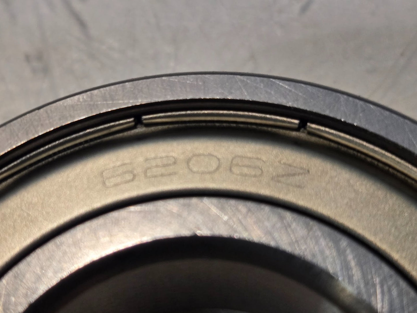 2 Quantity of NSK Metal Shielded Bearings 6206Z | 62 mm OD x 30 mm Bore (2 Qty)