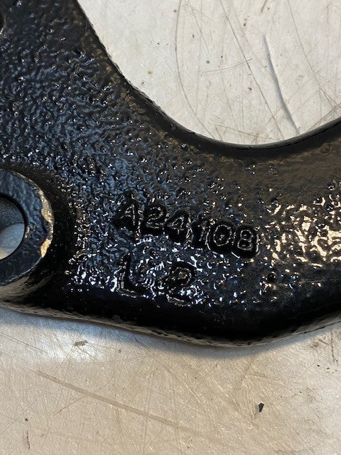 2 Quantity of Pair of L&R Forged Steel Caliper Brackets A24108/A24109 (2 Qty)