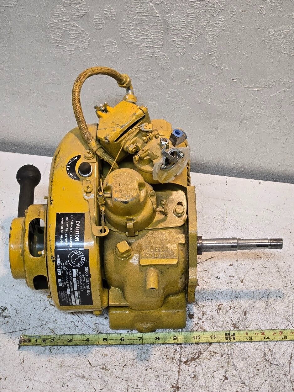 Deco Grand A073 2 HP Engine | Spec. No. 344 | Factory Serial No. 41767 | AA7-B