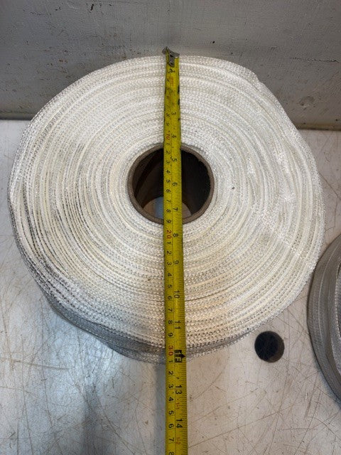 2 Quantity of Rolls 11" x 5-1/2" of Woven Polyester Cord Strapping 3/4" (2 Qty)