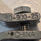Harco 2-1/2" Gripping Clamp 60-900-25 | 1" Thick Ductile Iron