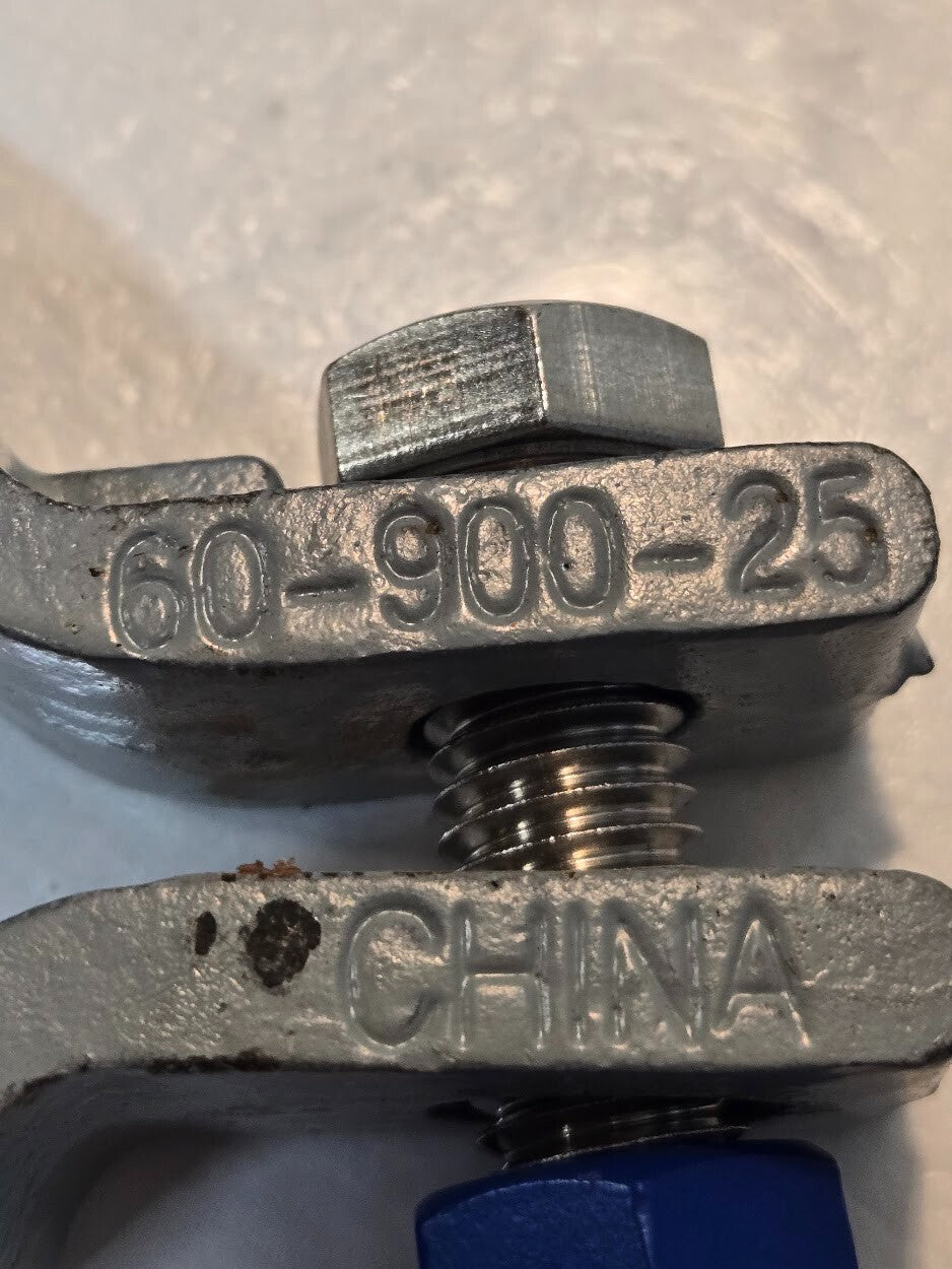 Harco 2-1/2" Gripping Clamp 60-900-25 | 1" Thick Ductile Iron
