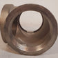 Stainless Steel T-Shaped Tee 3 Way Pipe Coupling 6.5" Diameter x 10" Width