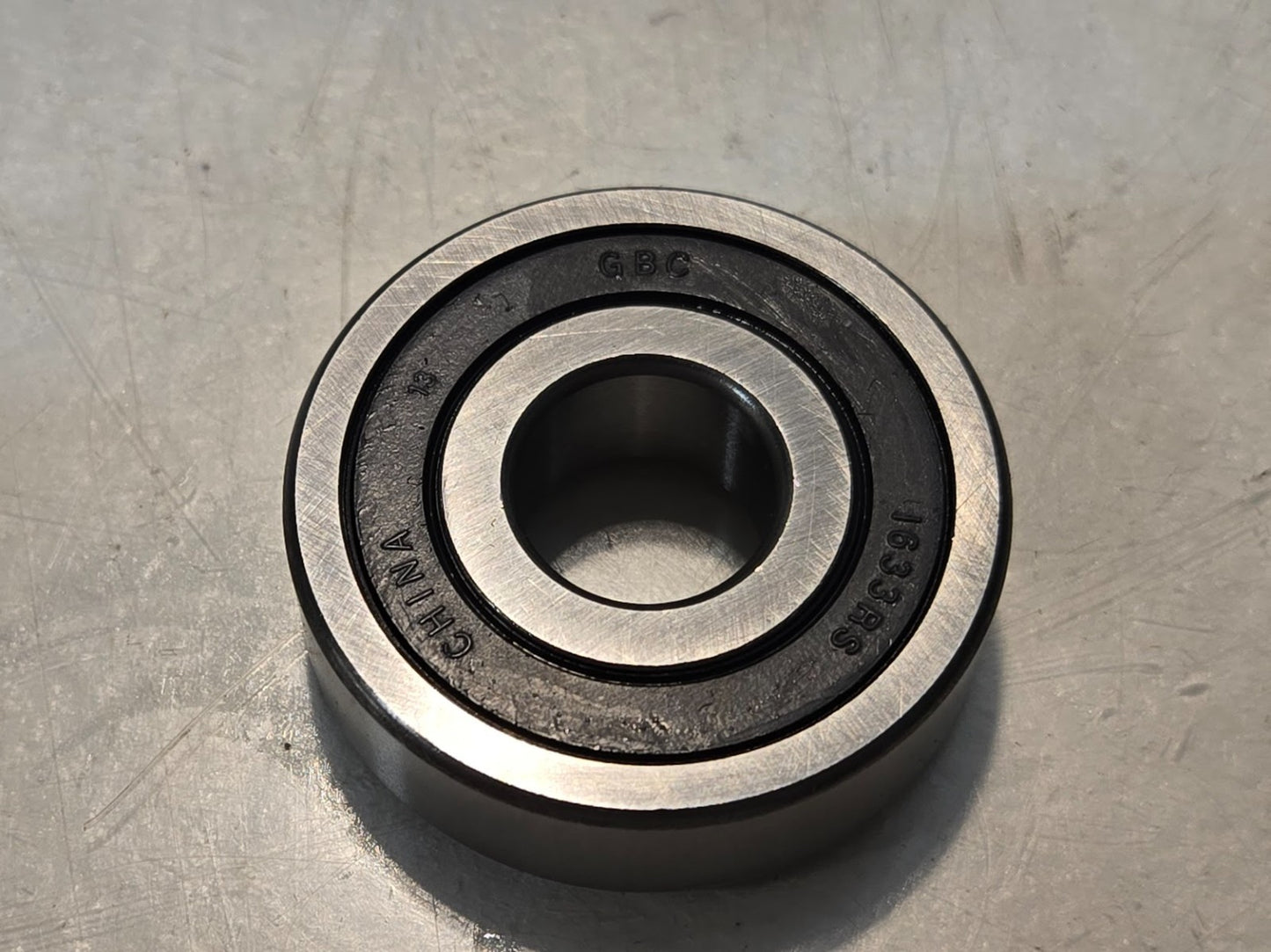 30 Quantity of GBC 1633RS Bearings | 1-3/4" OD 5/8" Bore 1/2" Thick (30 Qty)