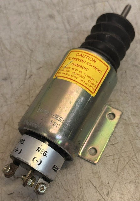 DC Fuel Shutdown Stop Solenoid Valve 12VPJ-2003-12E2U1B2A Diesel Engine Unit