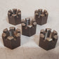 5 Qty. of Waukesha Slotted Hexagon Nuts 5310842-9160 | DSA500-69-M-TT66 (5 Qty)