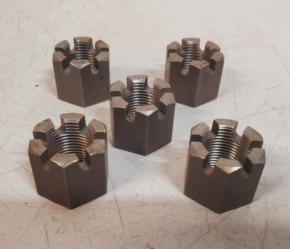 5 Qty. of Waukesha Slotted Hexagon Nuts 5310842-9160 | DSA500-69-M-TT66 (5 Qty)