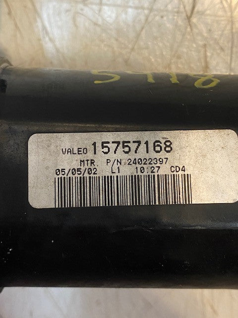 Valeo Windshield Wiper Motor 15757168 for GMC C7500 2004