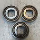 3 Quantity of W211PP3 Bearings 39mm Bore 100mm (3-7/8") OD 33mm Thick (3 Qty)