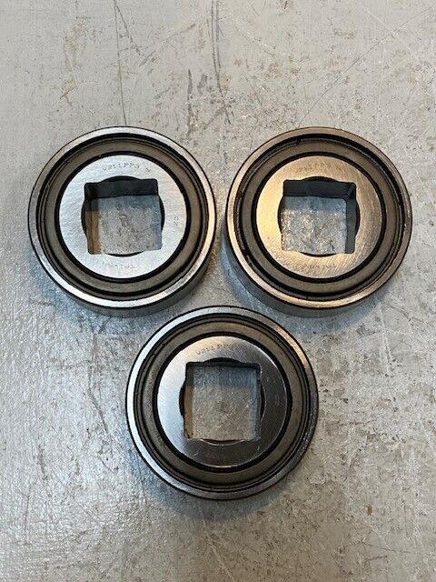 3 Quantity of W211PP3 Bearings 39mm Bore 100mm (3-7/8") OD 33mm Thick (3 Qty)