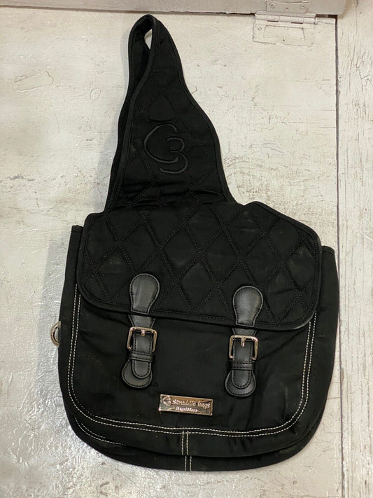 C3 Straddle Bag Bags&More Black Canvas