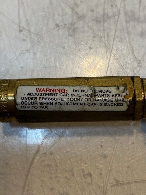 2 Quantity of Mini Brass Balanced Pressure Regulator Valves 3-1/4" L 13mm Thread