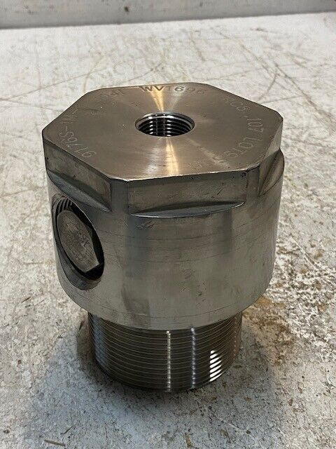 Machining & Milling Gland Nut 33mm Bore 9176S-1M-1 | 304L | WV16965 | RC8