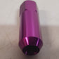 40 Qty of JDMSPEED Purple Aluminum Tuner Racing Lug Nuts M12X1.5 (40 Qty)