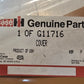 2 Quantity of Case IH G11716 Covers | 14-7/8 in x 4-3/4 in 1.2 mm Thick (2 Qty)