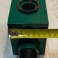 Hydraulic Solenoid Valve Manifold Green 37mm Thread OD 19mm ID 3"x4"x6-1/4"