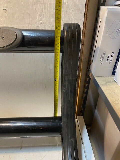 Hobrecht Nudge Bar 19-1/2" H 21-1/2" D 32-1/2" W 76mm Thick 30" Long Laying Down