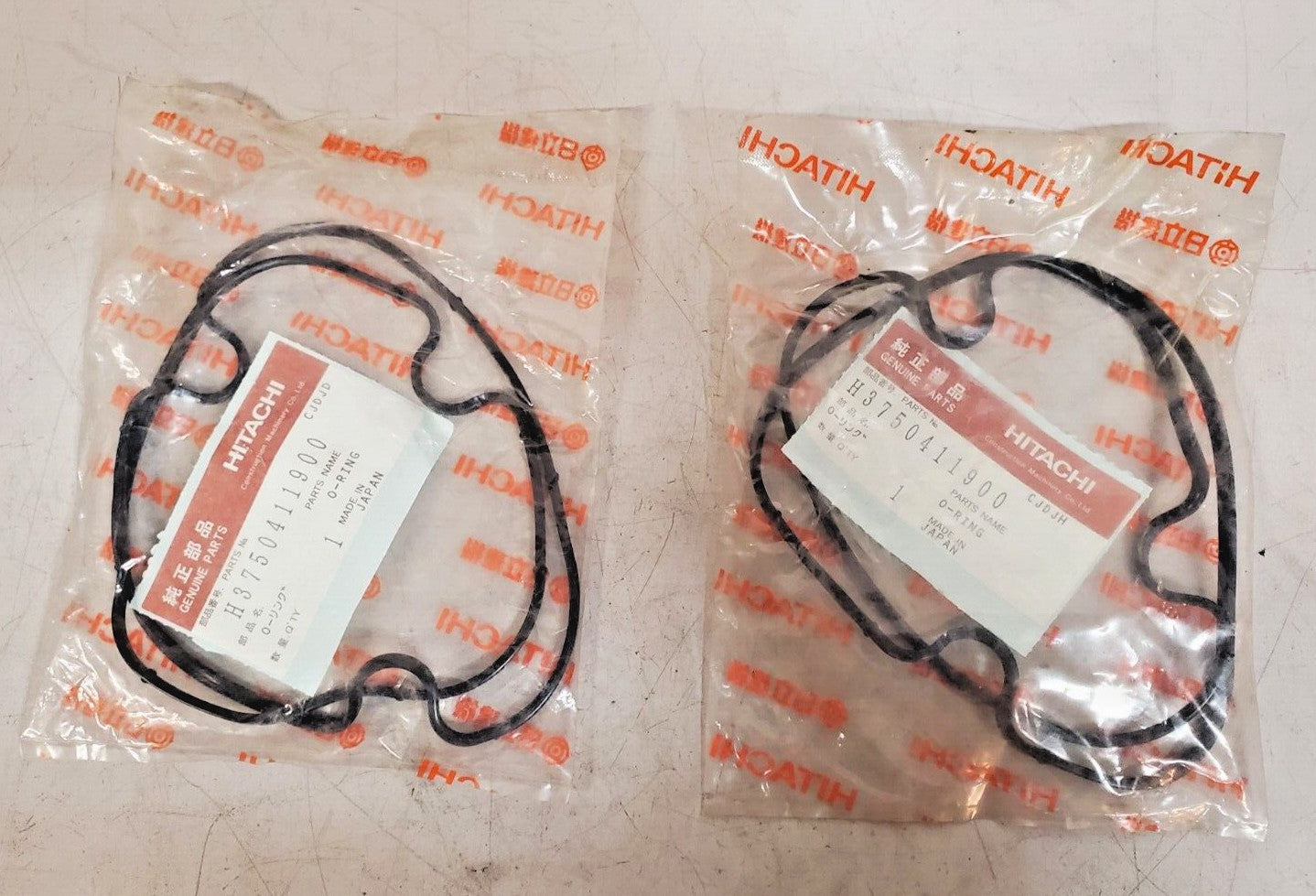 2 Quantity of Hitachi O-Ring Kit H3750411900 (2 Qty)