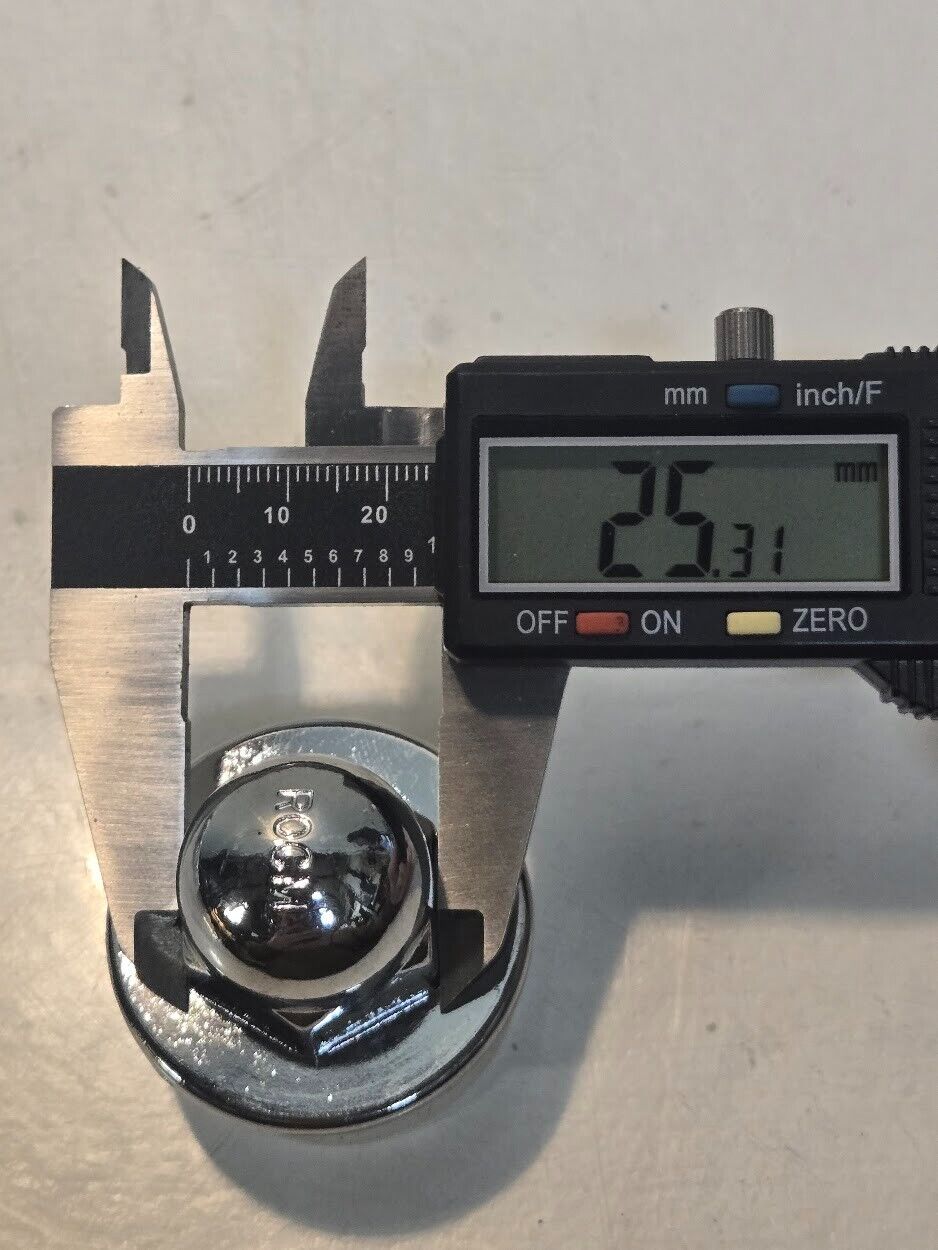20 Quantity of Rocm Bolt Covers 25.3mm Hex 14.85mm Inner Diameter (20 Quantity)