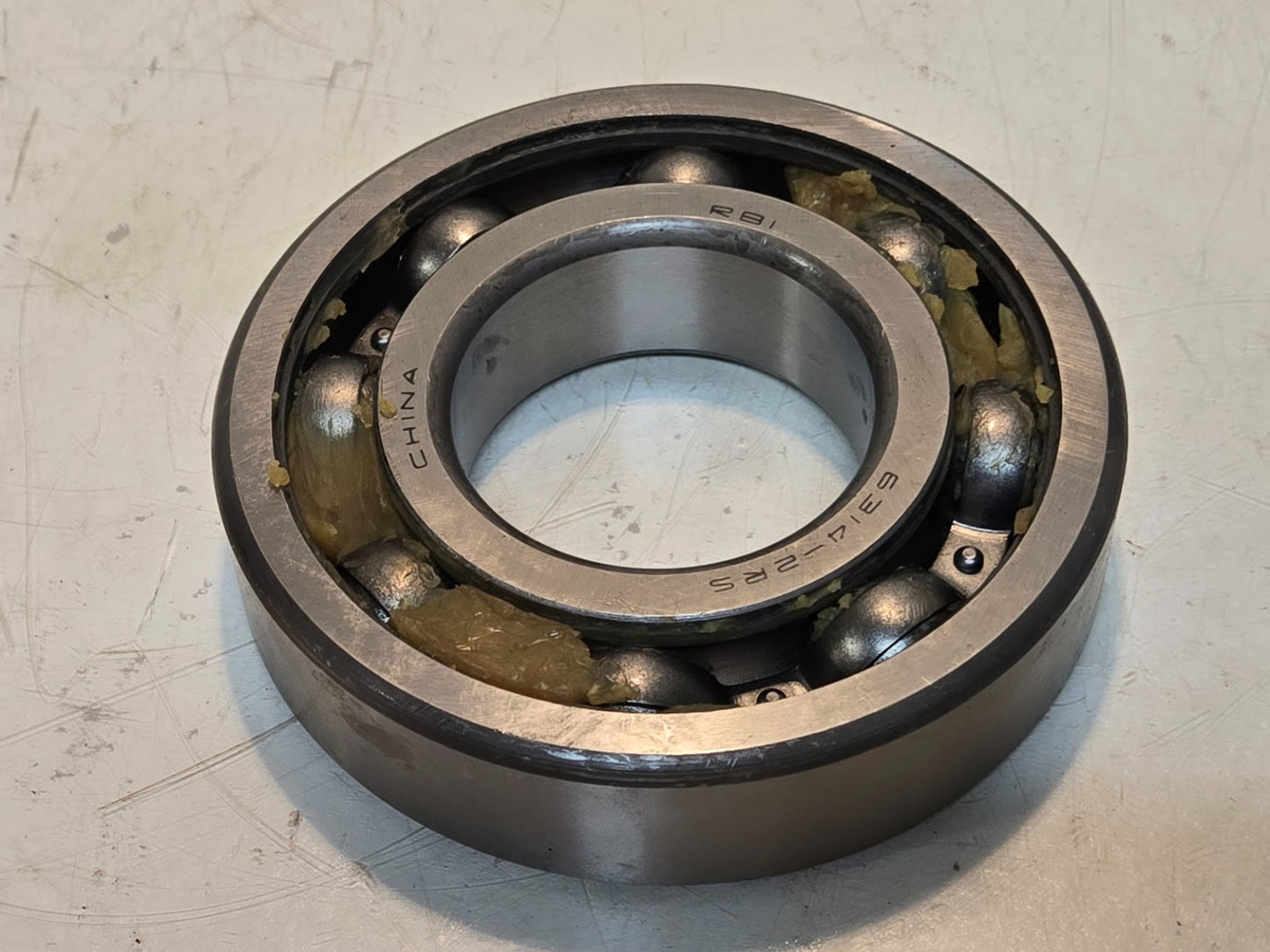 RBI Deep Groove Ball Bearing 6314-2RS | 150 mm x OD 70 mm Bore x 35 mm Thick