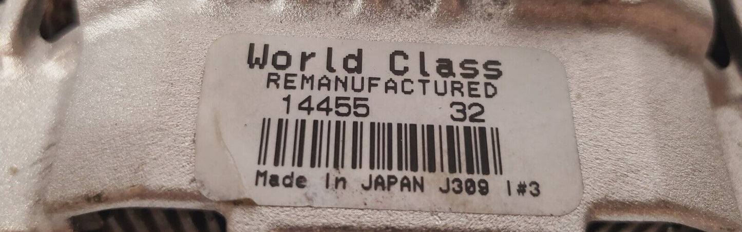 World Class Remanufactured Alternator 14455 32 | J309 | #3 | 32455258030314