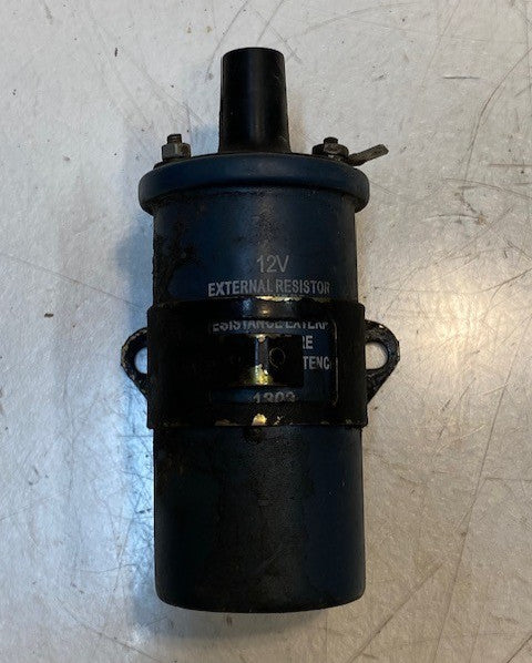 External Resistor Ignition Coil 12 Volt 080811 | 6" Long 2-1/8" Wide