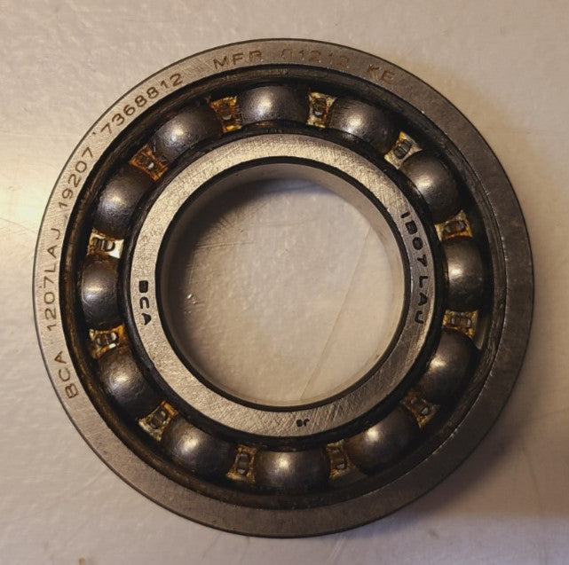 BCA Single Row Ball Bearing 19207 | 1207LAJ | 7368812 MFR 01212 KE