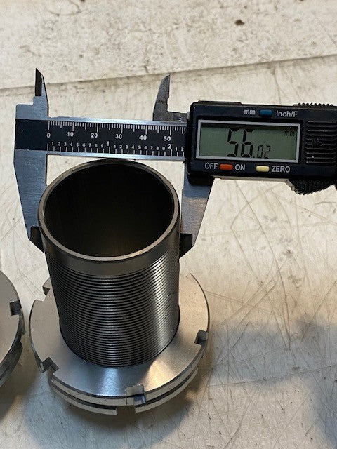 2 Quantity of Coilover Sleeve Kit 4-1/2" Long 50mm ID 56mm OD 6-Teeth (2 Qty)