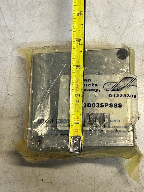 Daman Products DD03SPS8S Side-Ported Hydraulic Subplate D1223309