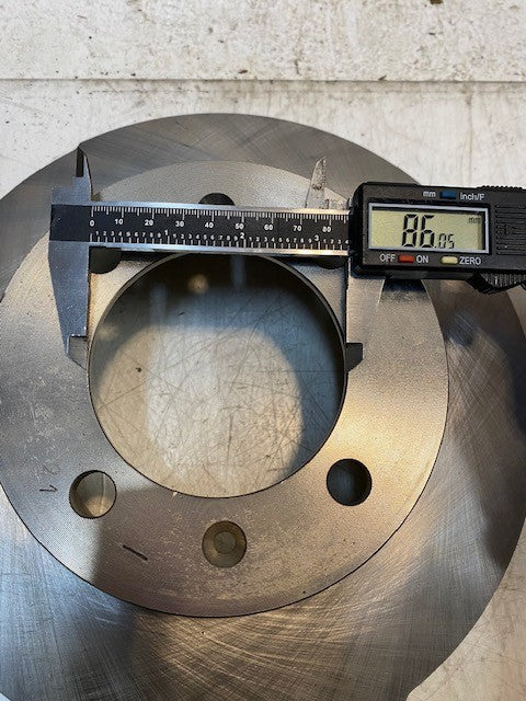 Standard 4-Lug Brake Disc Rotor 4x82mm Bolt Pattern 86mm Bore 11" OD