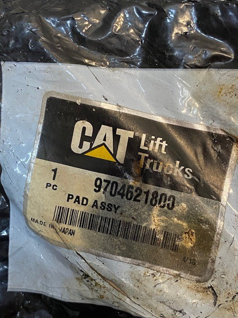 CAT Caterpillar Forklift Brake Pad 9704621800 | Akebono NS179