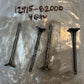 4 Quantity of Intake Valves for Suzuki 12915-82000 | 4-1/2" L 30mm Dia. (4 Qty)